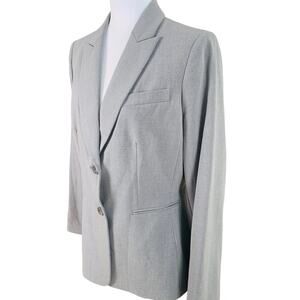 NEW Tahari ASL Petite Size 12P Women's Blaze Jacket Gray Career Work